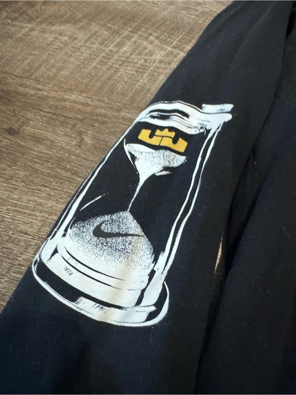 Nike LeBron Black Long-Sleeve Graphic Tee